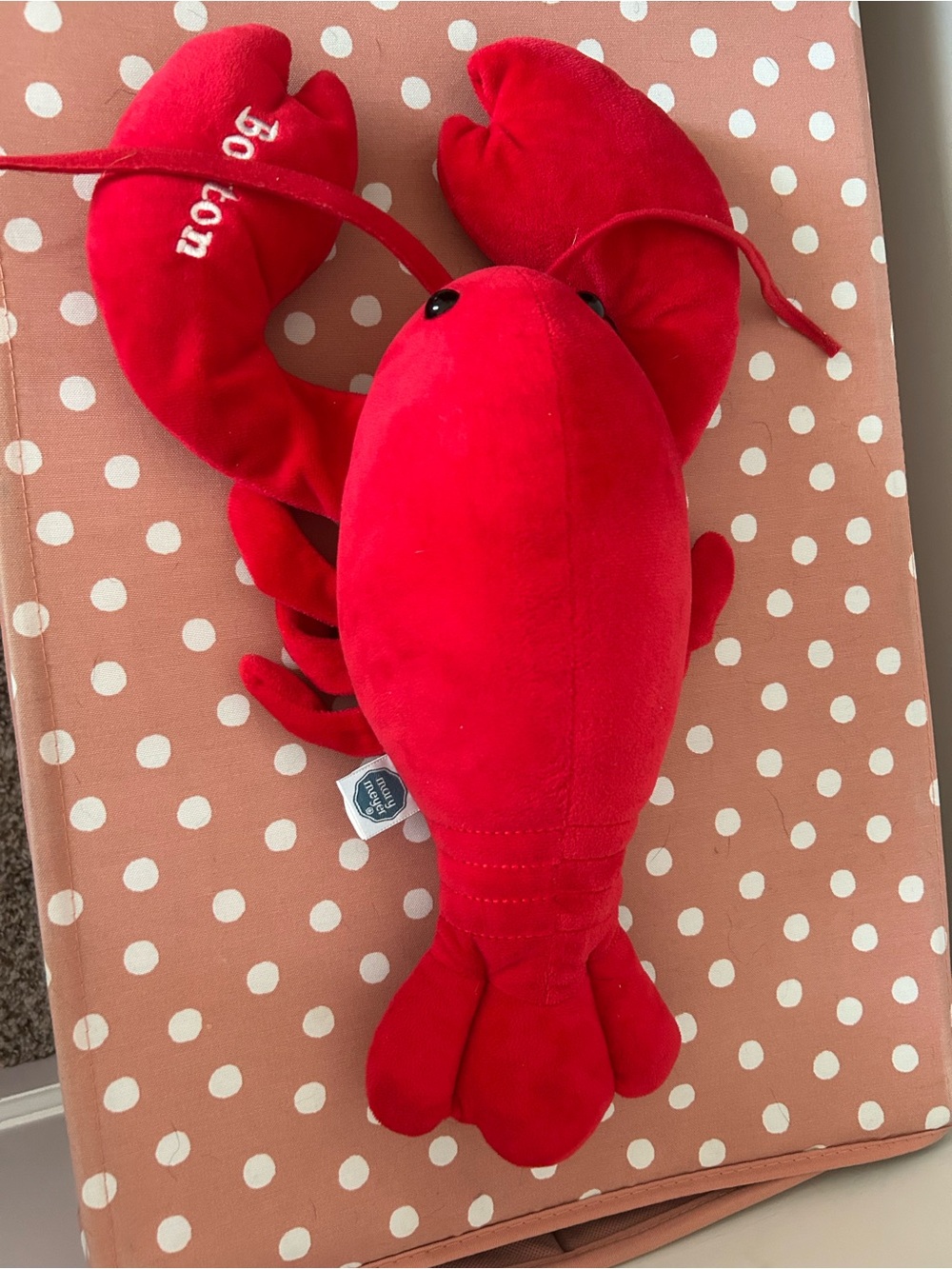 Red Plush Lobster Plushie